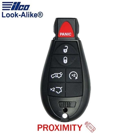 Ilco LAL POD-LAL-6B3 Chrysler Replacement POD Key w/ Proximity (IYZ-C01C) ILCO-AX00014820